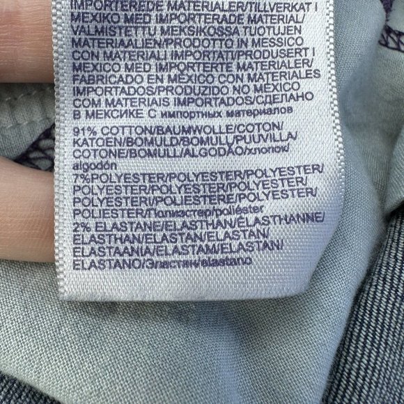 NYDJ Boyfriend Jeans LiftxTuck Embroidered Patches Cuffed Women’s Plus Size 24W - Picture 13 of 14